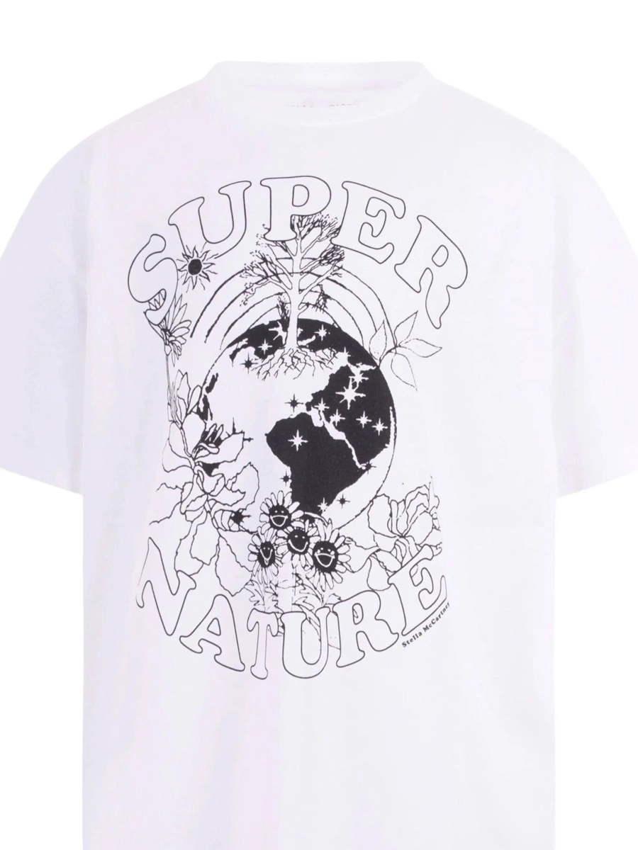 Tricou Stella McCartney alb - Img 3
