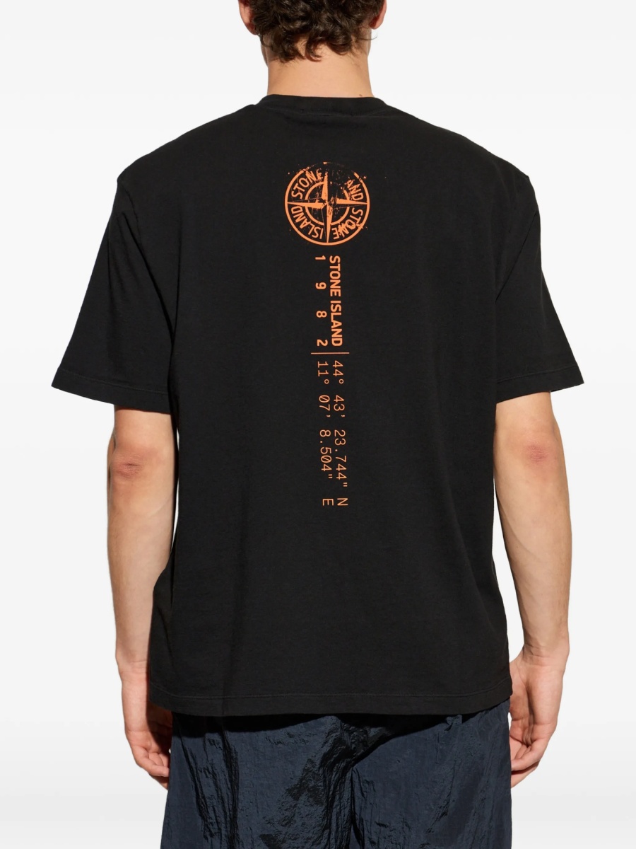 Tricou Stone Island negru - Img 4