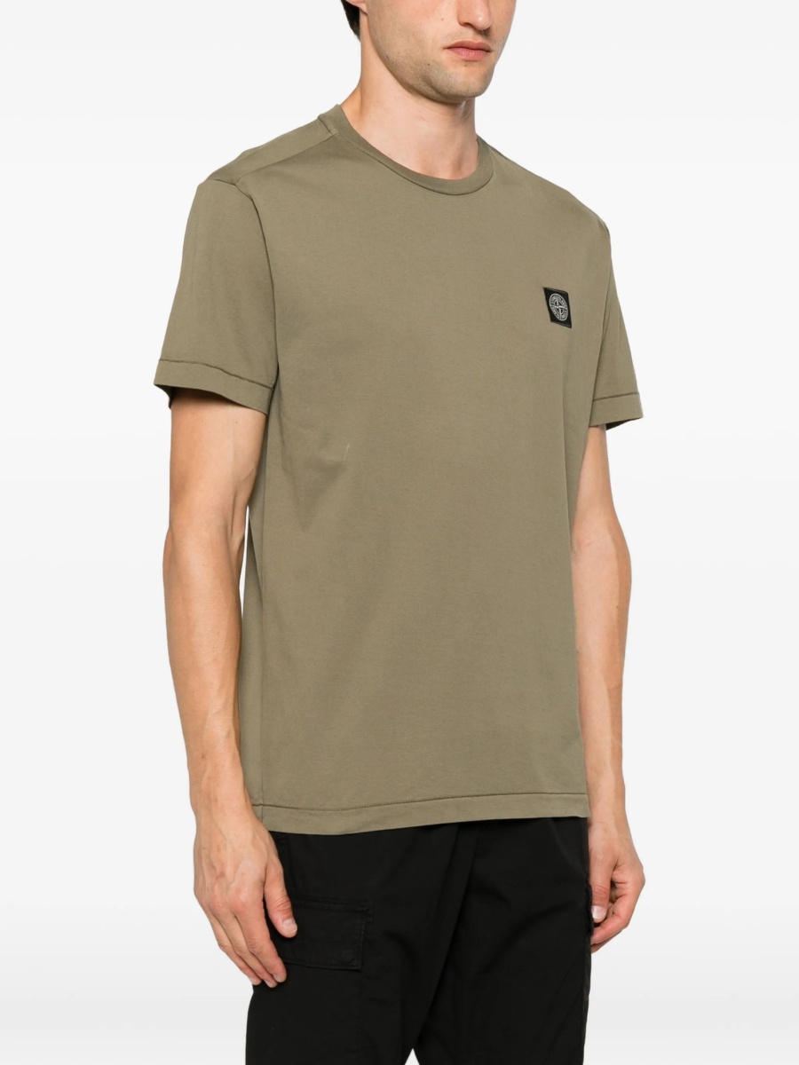 Tricou Stone Island verde - Img 3