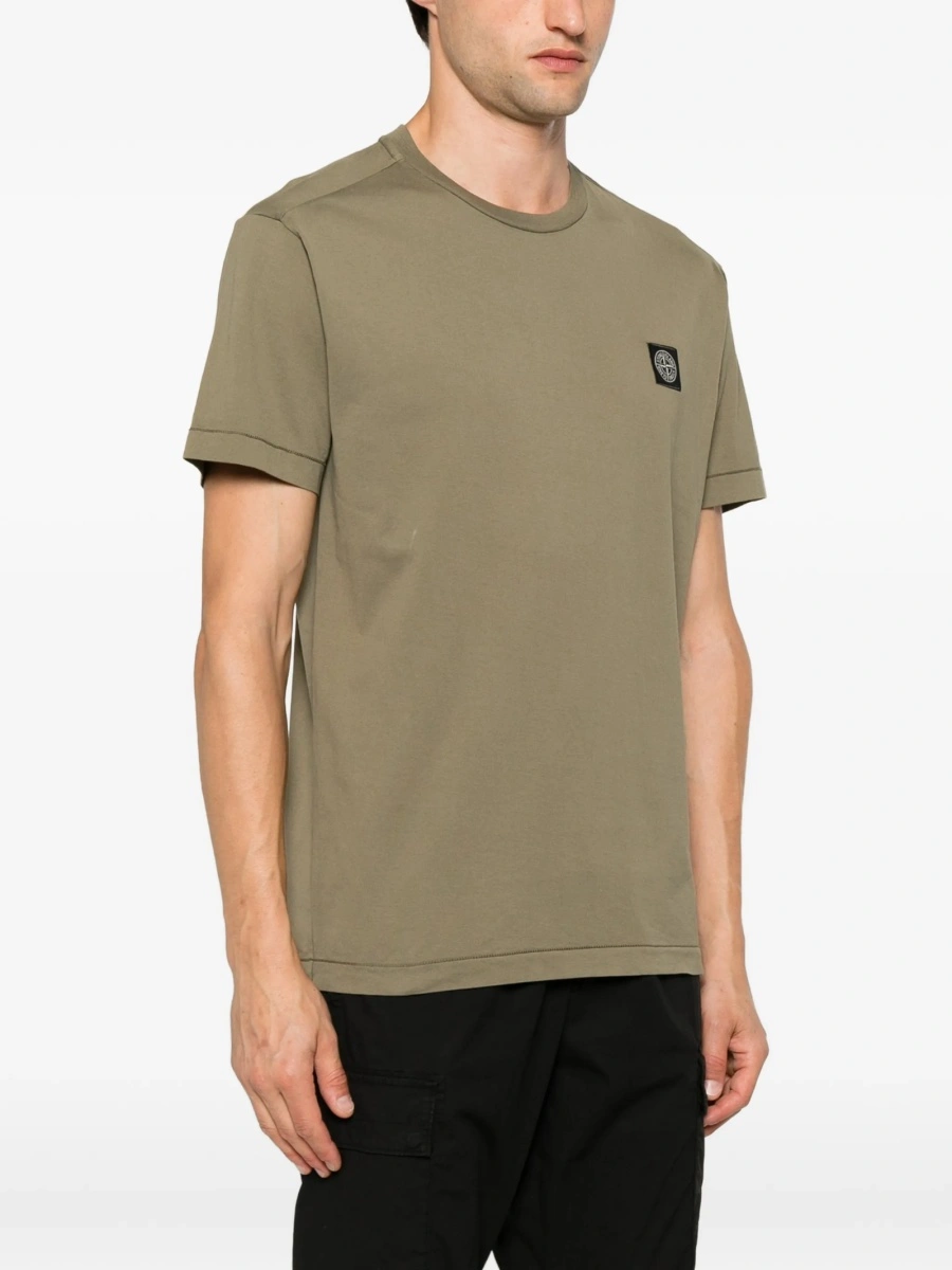 Tricou Stone Island verde - Img 3