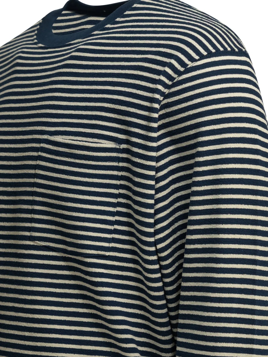 Tricou Striped crewneck T-shirt - Img 4
