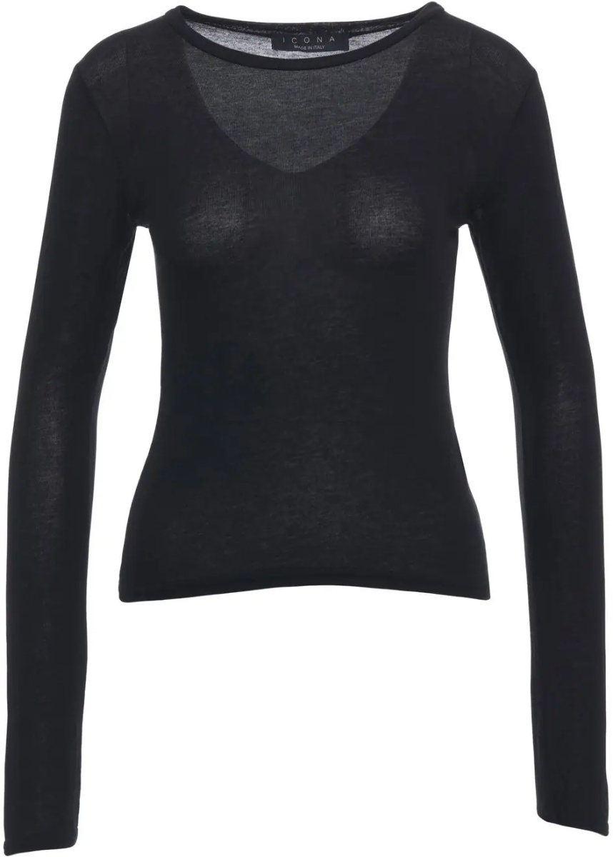 Tricou T-shirt in cashmere - Img 2