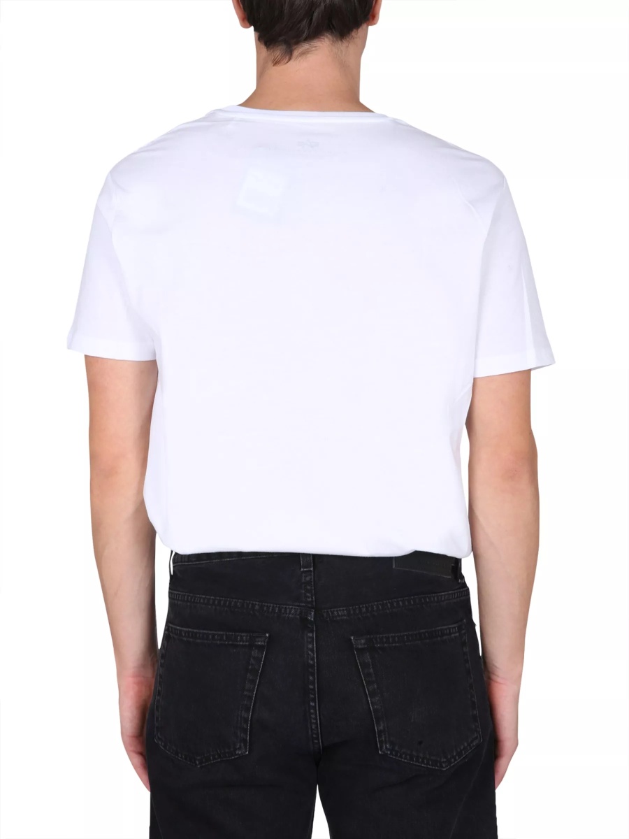 Tricou T-Shirt With Embroidered Logo - Img 3