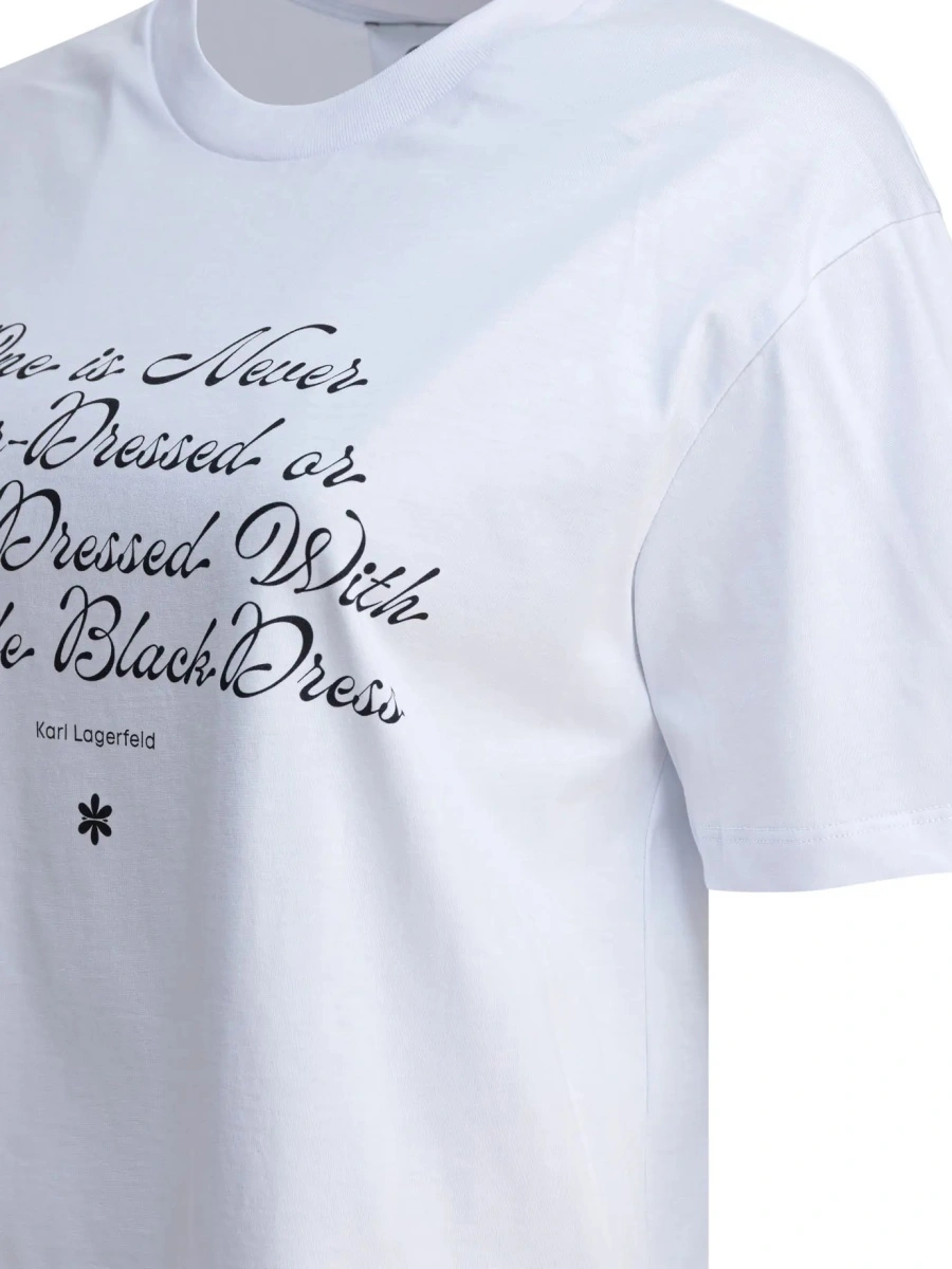Tricou T-shirt with Karl Lagerfield quote - Img 4