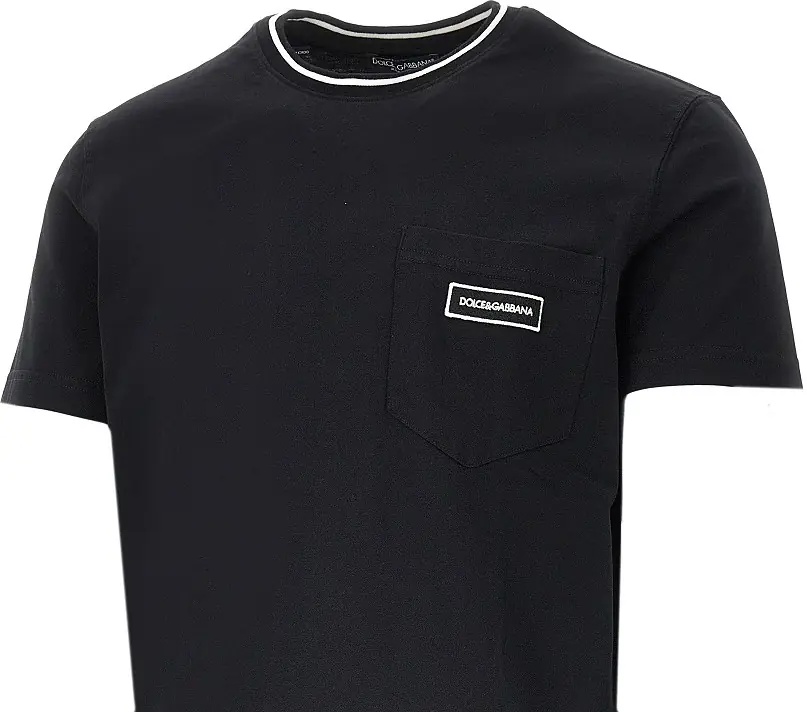 Tricou T-shirt with pocket and logo patch - Img 2
