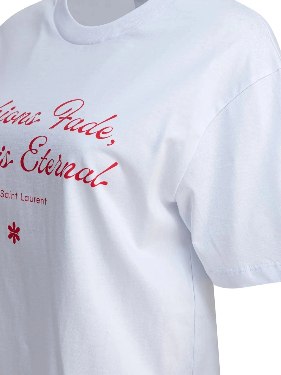 Tricou T-shirt with Yves Saint Laurent quote - Img 4
