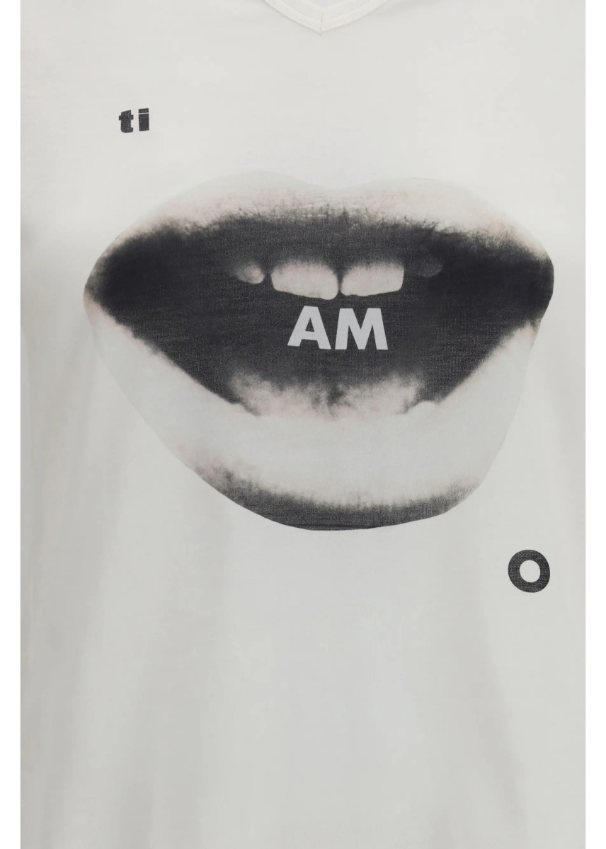Tricou Ti Amo print jersey T-shirt - Img 3