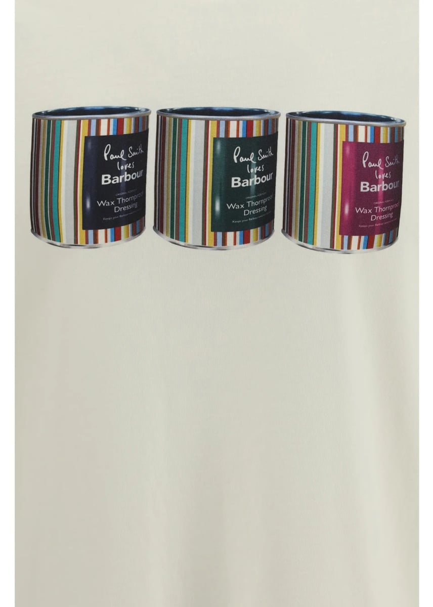 Tricou Tinned Barbour x Paul Smith T-shirt - Img 3