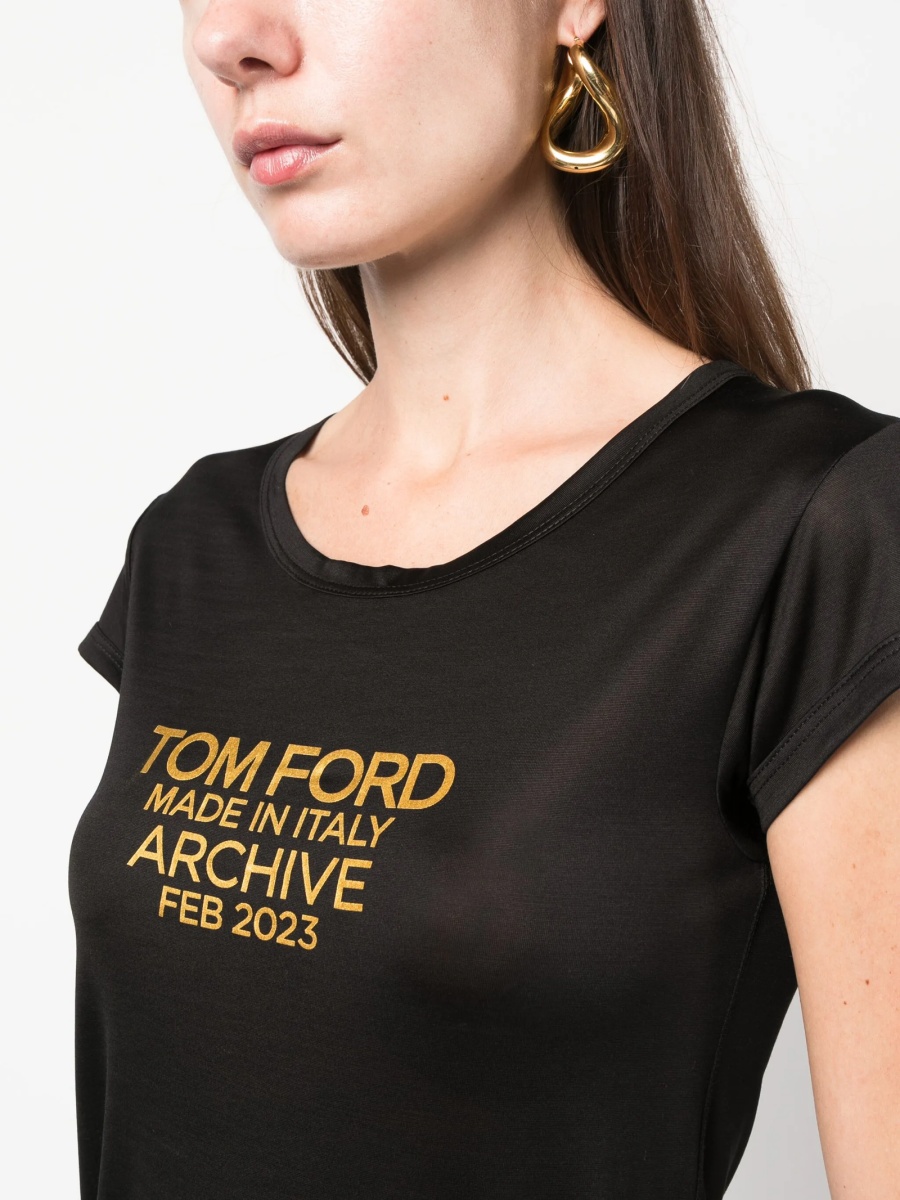 Tricou Tom Ford negru - Img 5