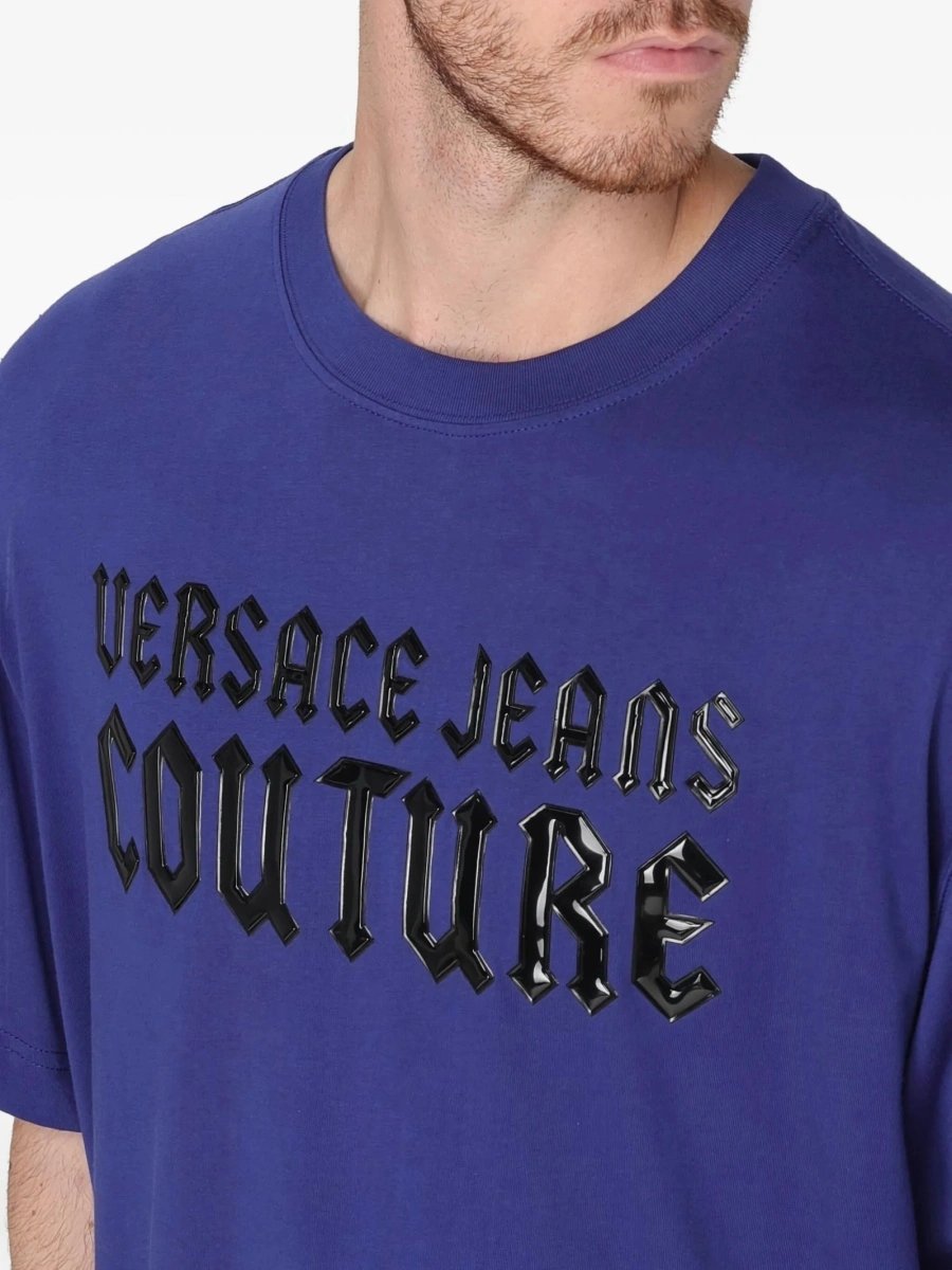 Tricou Versace Jeans Couture albastru - Img 3