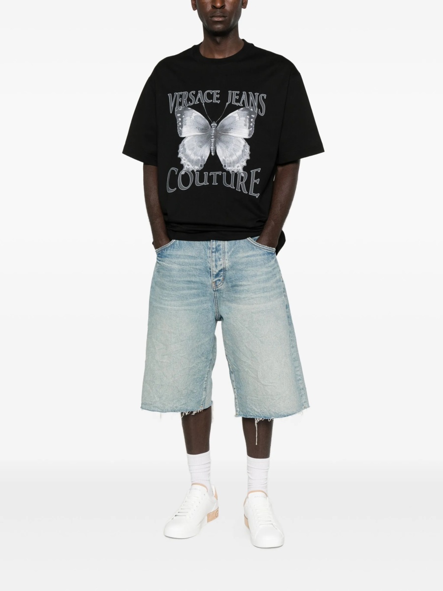 Tricou Versace Jeans Couture negru - Img 2