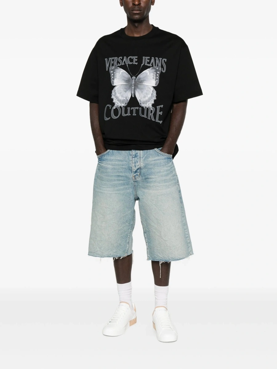 Tricou Versace Jeans Couture negru - Img 2