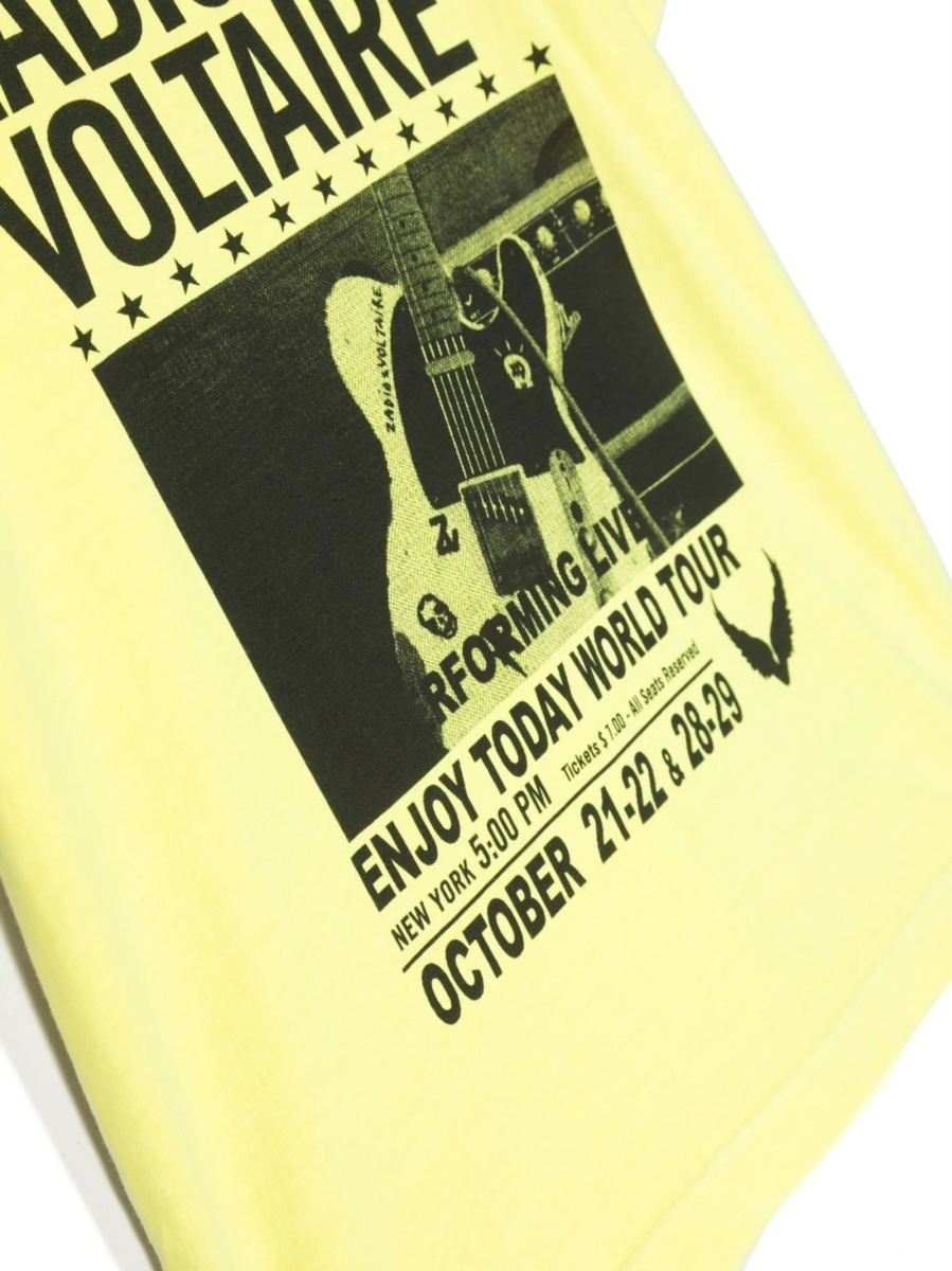 Tricou Zadig &amp; Voltaire galben - Img 3