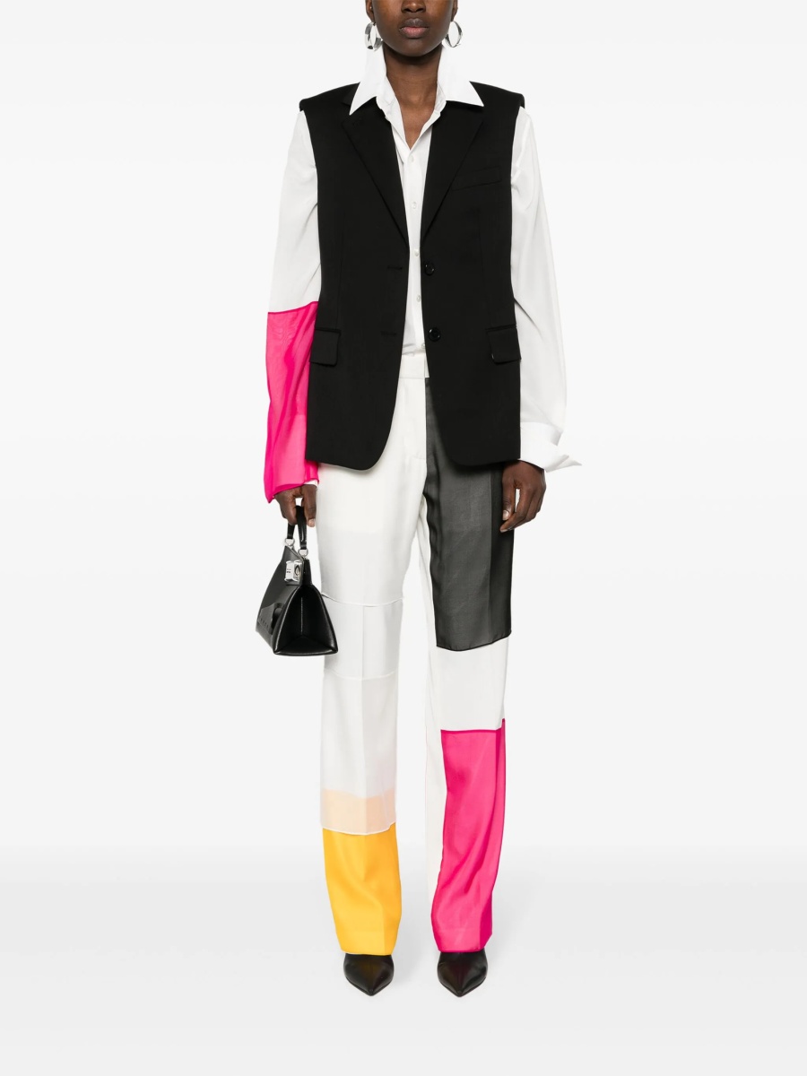 Vesta HELMUT LANG neagra din lana - Img 2