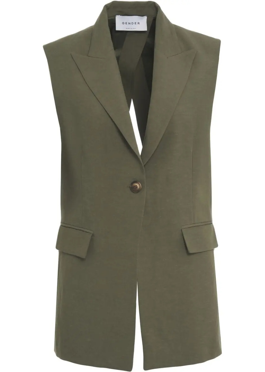 Vesta Linen blend vest - Img 2