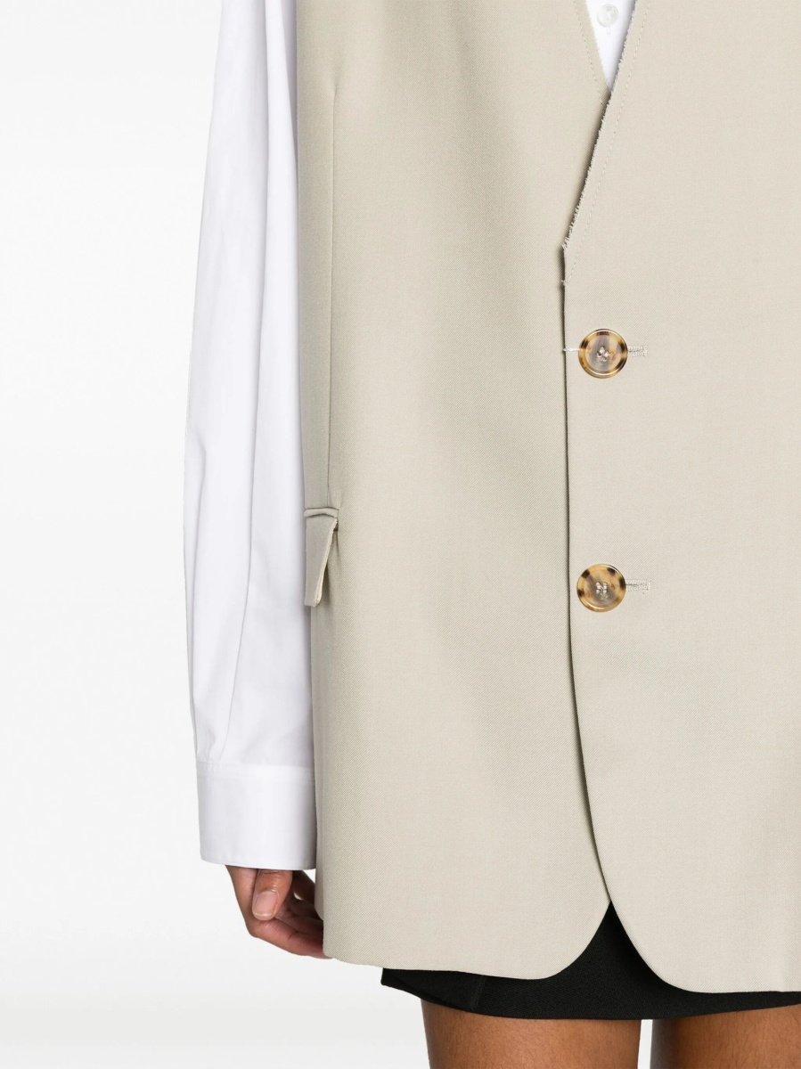 Vesta MM6 Maison Margiela neutra din lana si polyester - Img 5