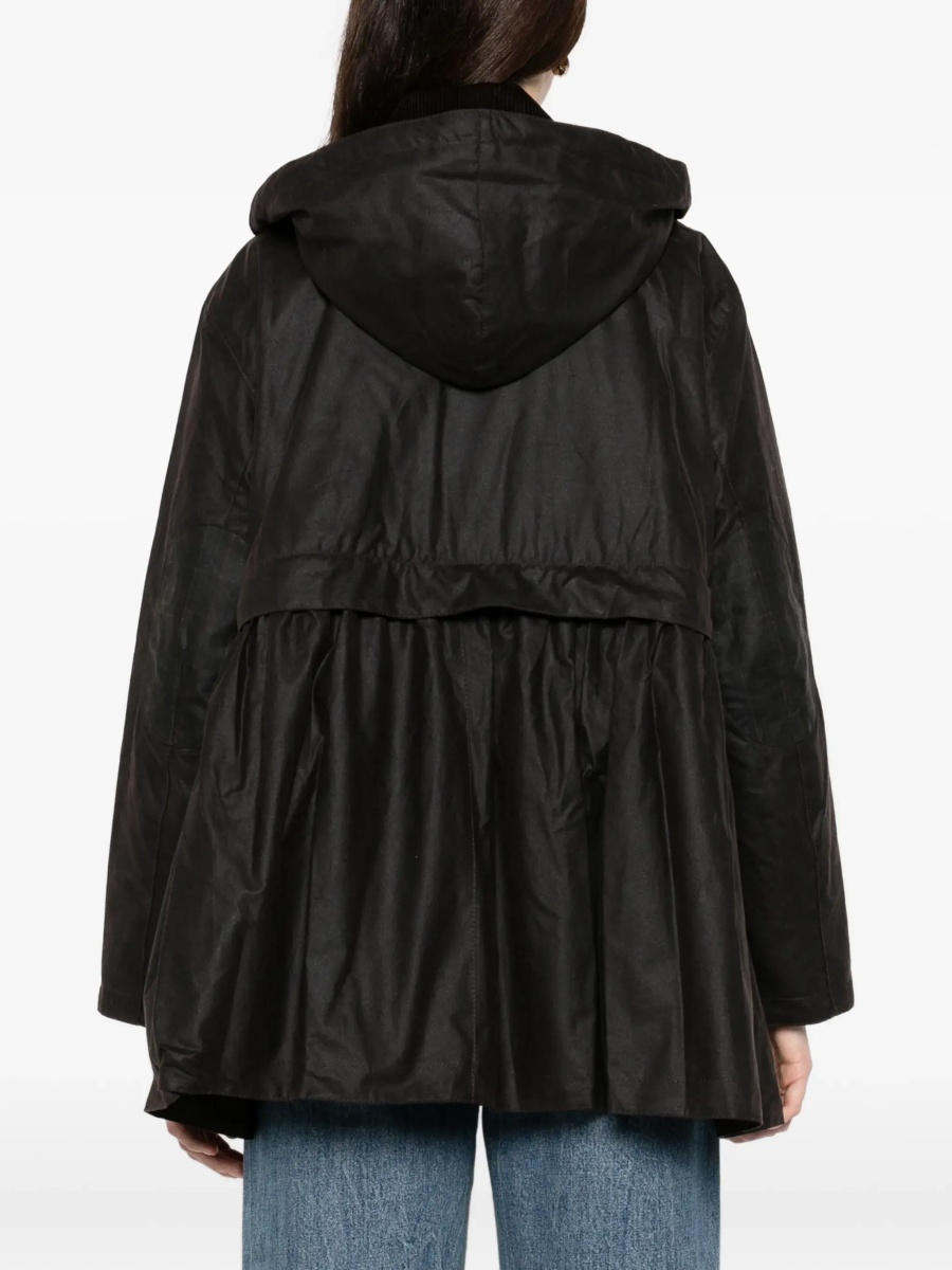 Waxed peplum Jacket by Barbour x GANNI - Img 4