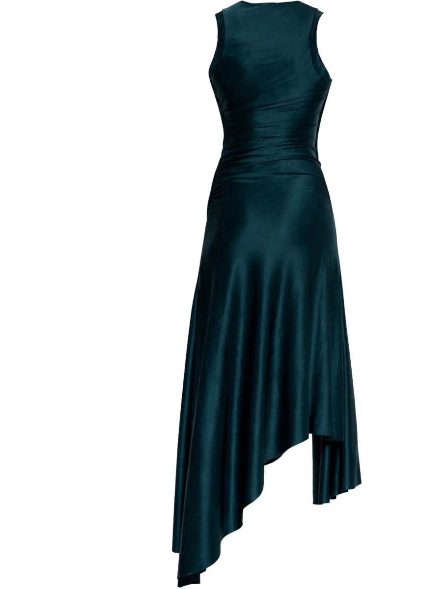 Woven And Draped Dress - Img 2
