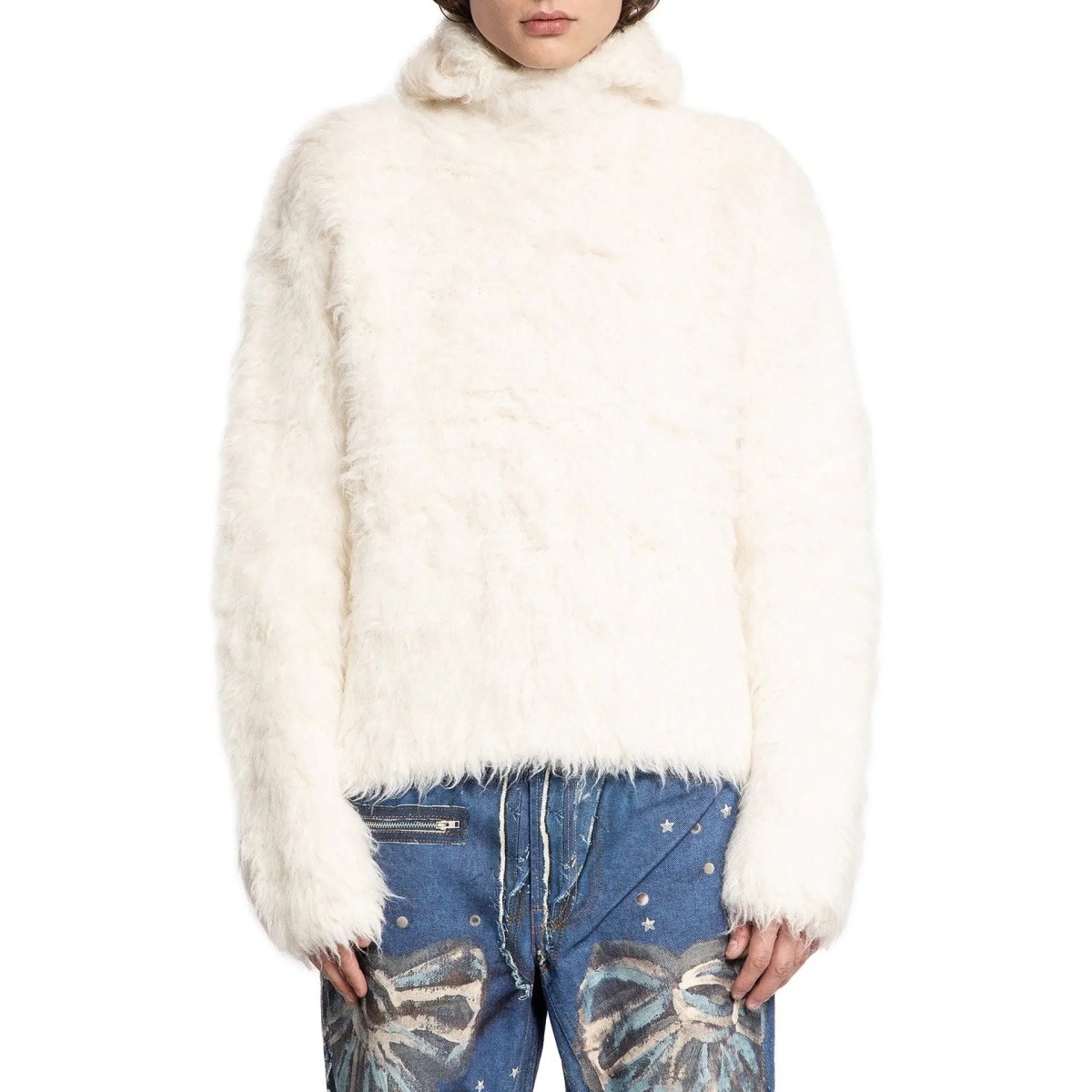 Acne Studios Alpaca Blend Hooded Sweatshirt - Img 2