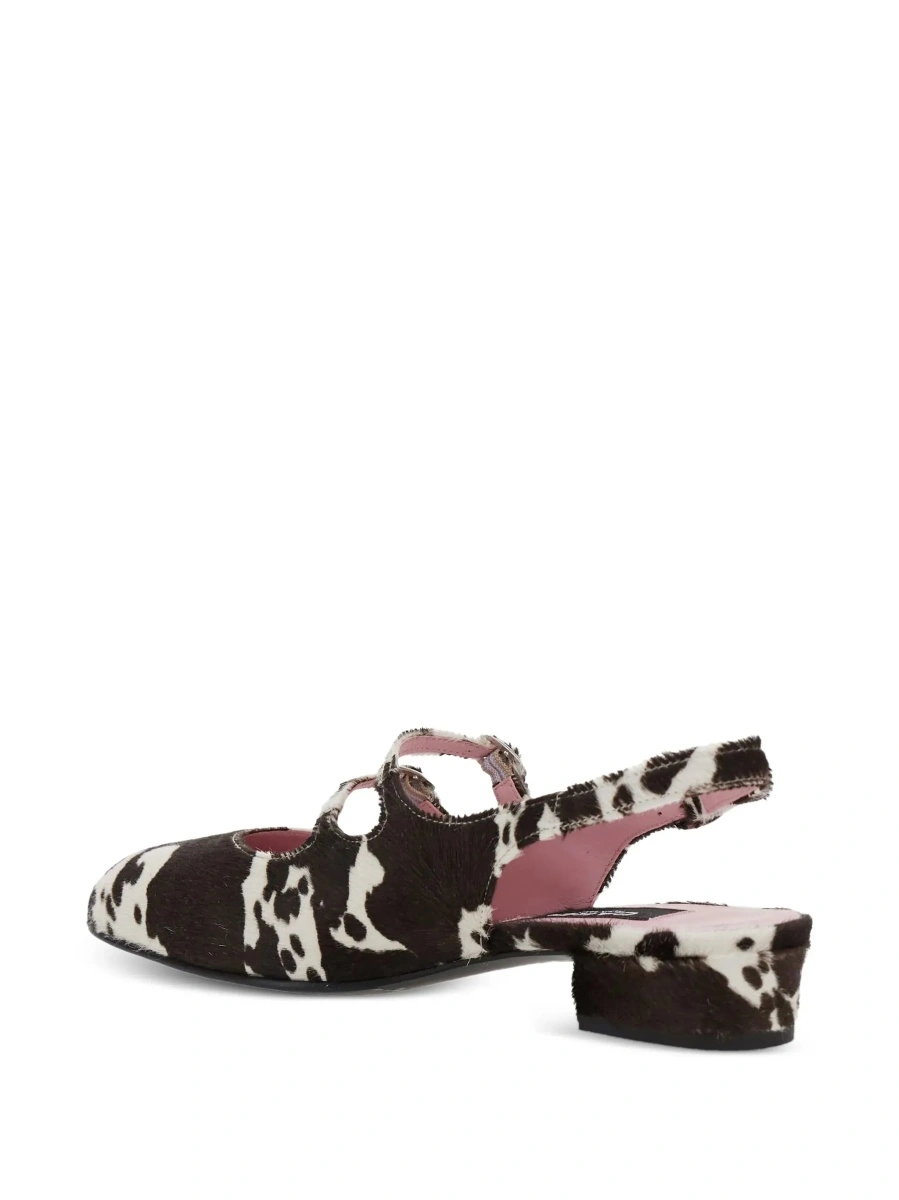 Balerini CAREL multicolor din piele - Img 6