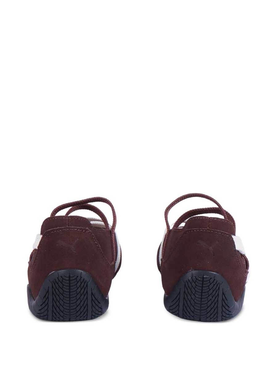 Balerini Puma Kids maro din piele intoarsa - Img 3