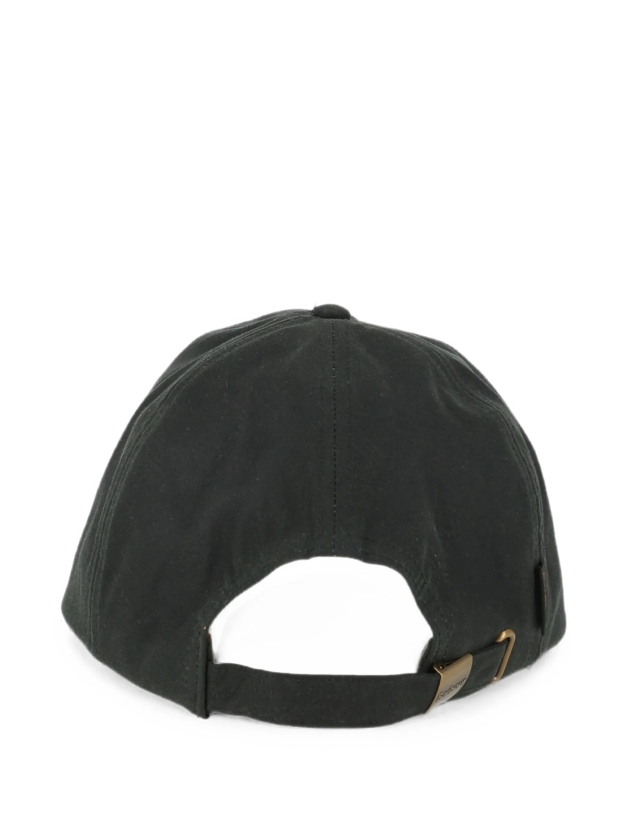 Basca Barbour verde din bumbac - Img 2