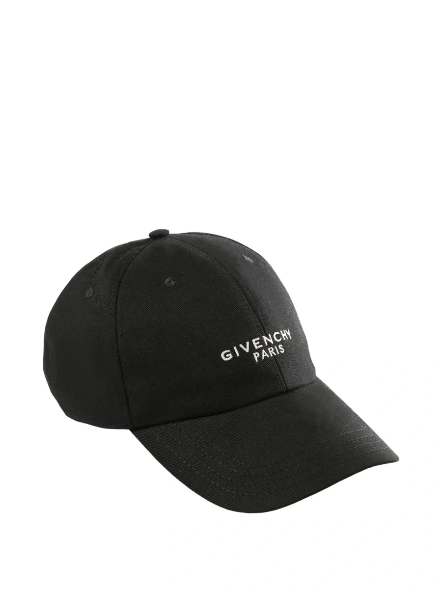 Basca Givenchy neagra din bumbac si acrilic - Img 3