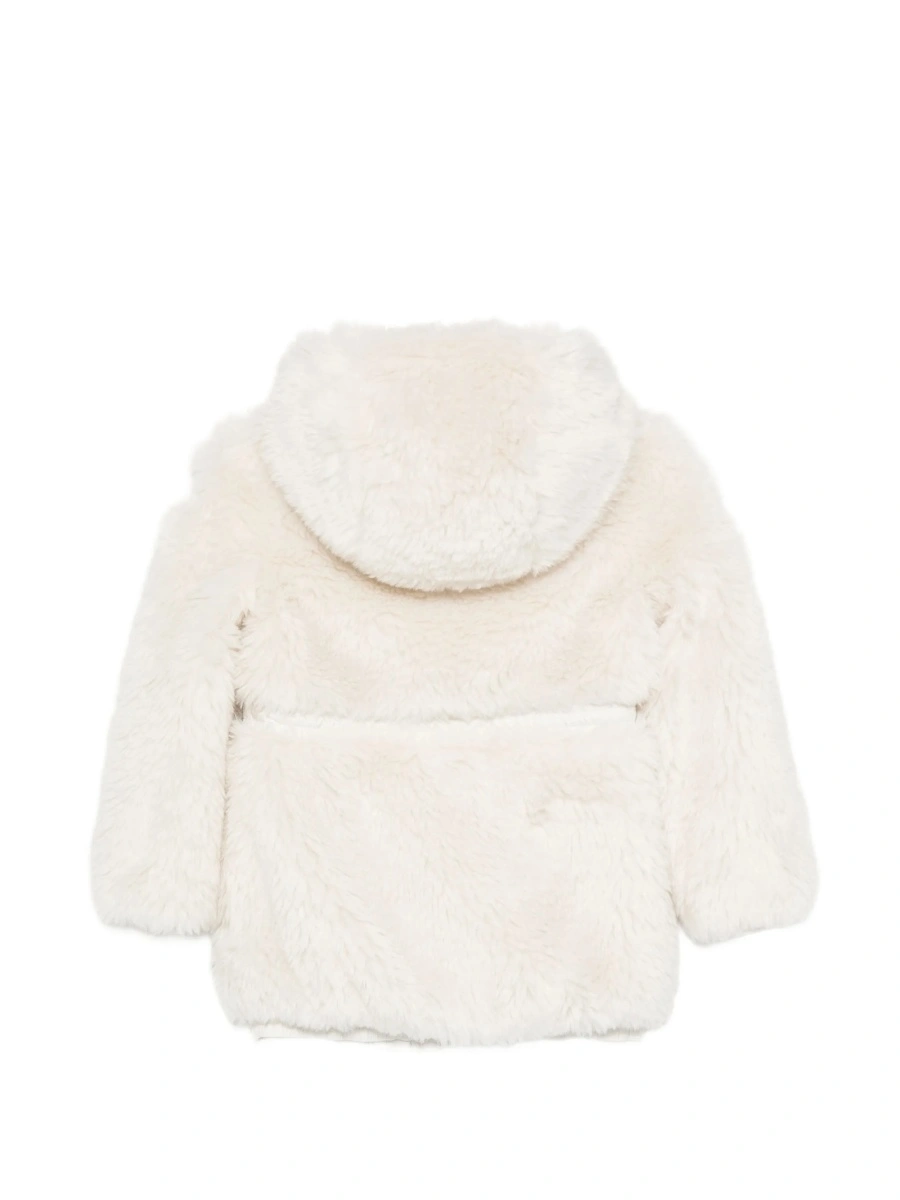 Blana Moncler alba din poliester reciclat - Img 2