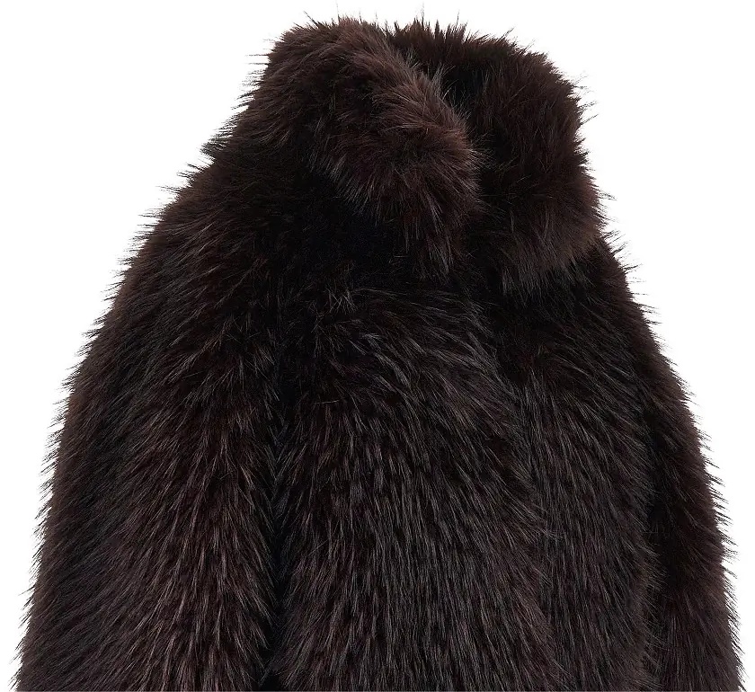 Blanuri Faux fur cropped jacket - Img 2