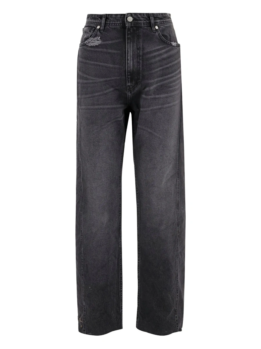 Blugi 44 LABEL GROUP negri din denim - Img 6