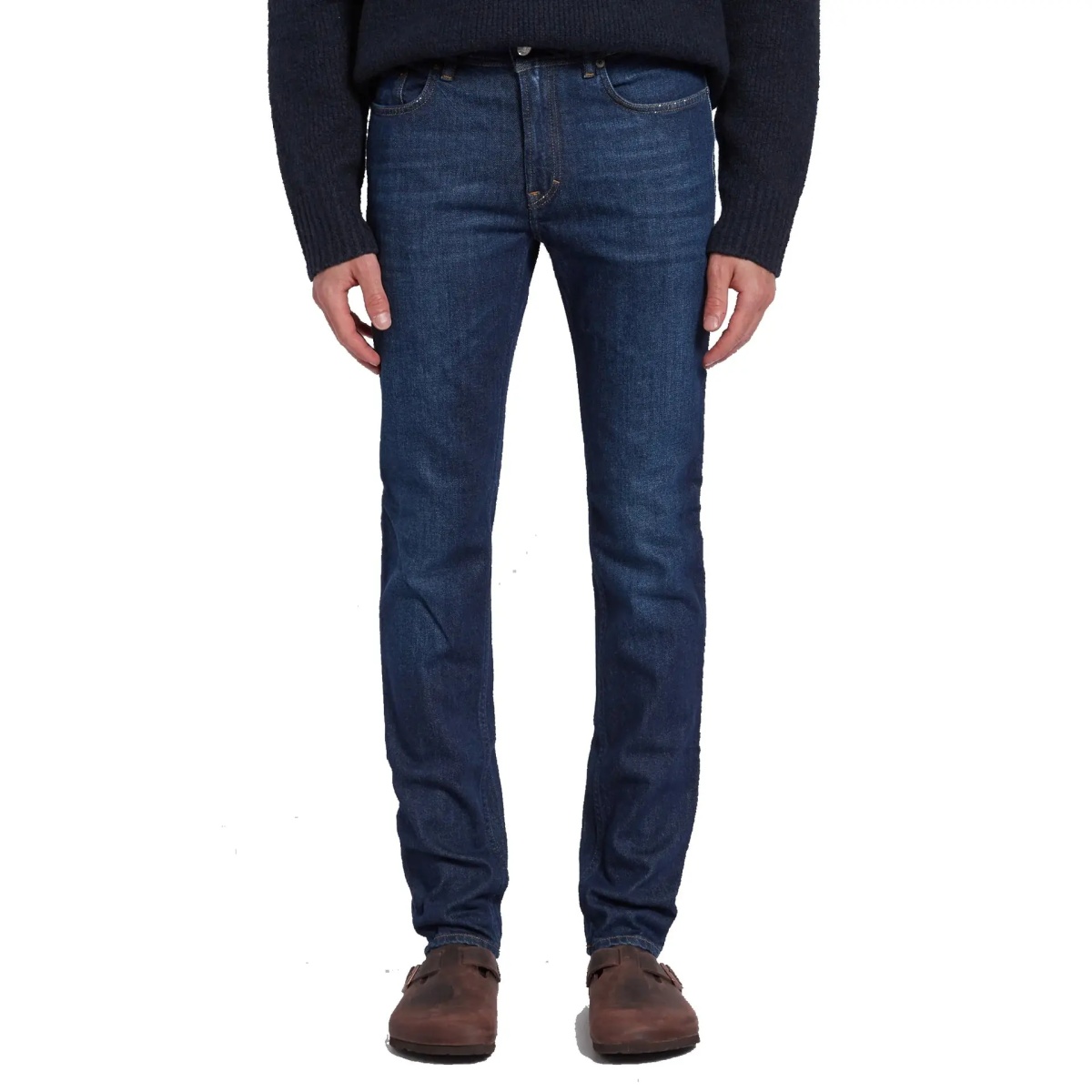 Blugi Acne Studios Blå Konst Cotton Denim Jeans - Img 2