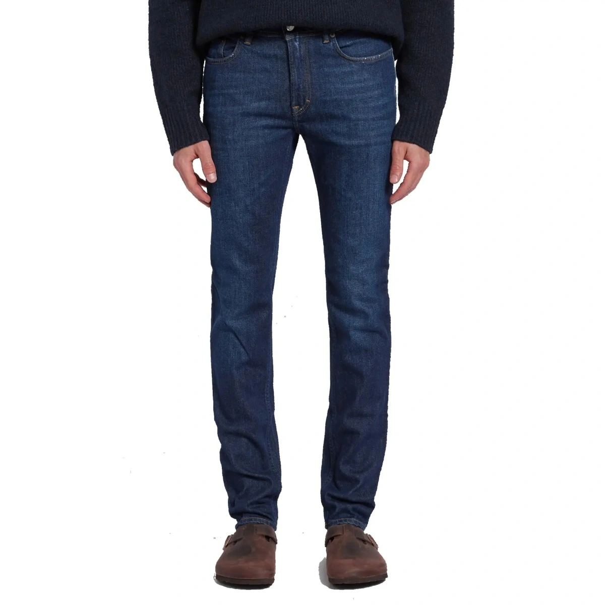 Blugi Acne Studios Blå Konst Cotton Denim Jeans - Img 2