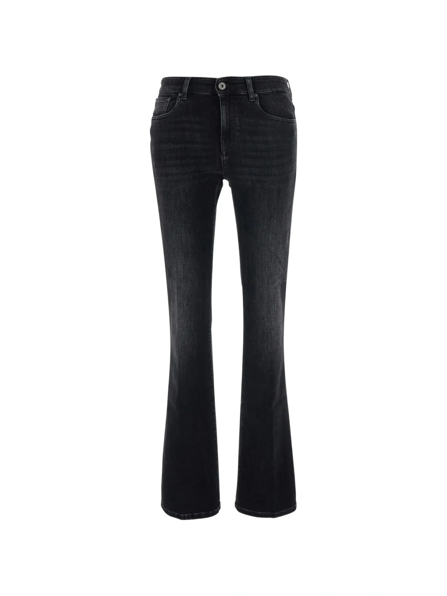 Blugi Ag Jeans gri din denim - Img 6