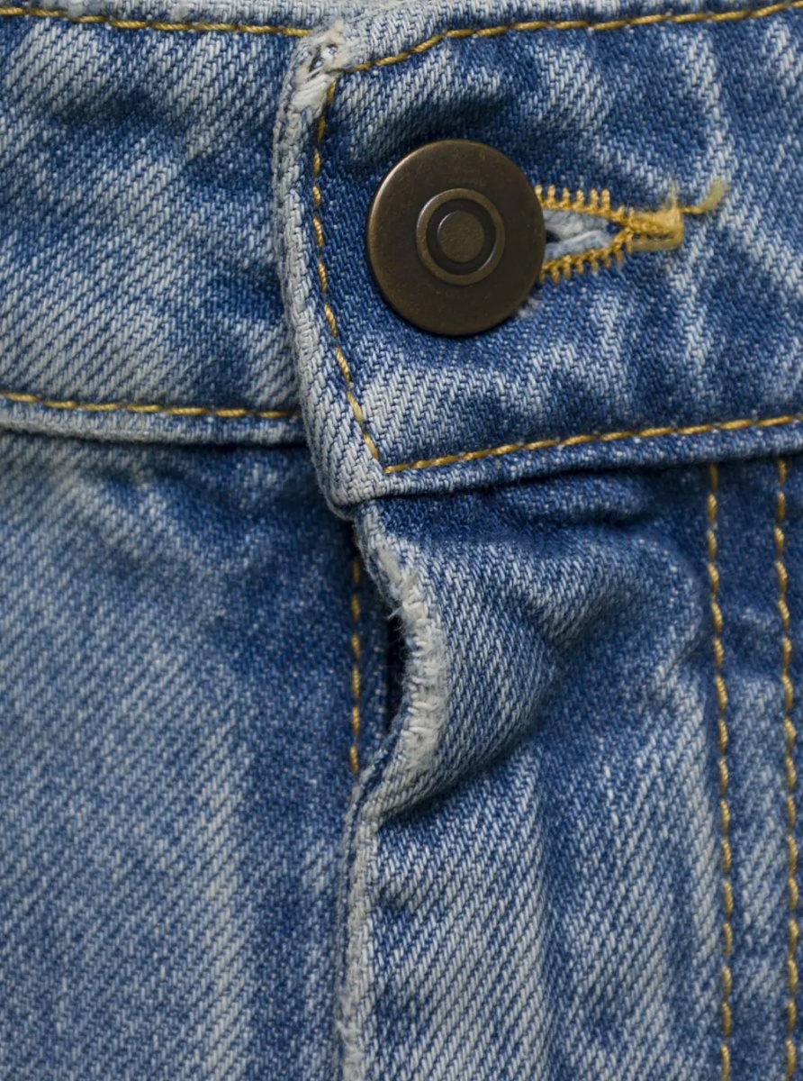 Blugi Asymmetric Five-Pocket Denim Jeans for Women - Img 3