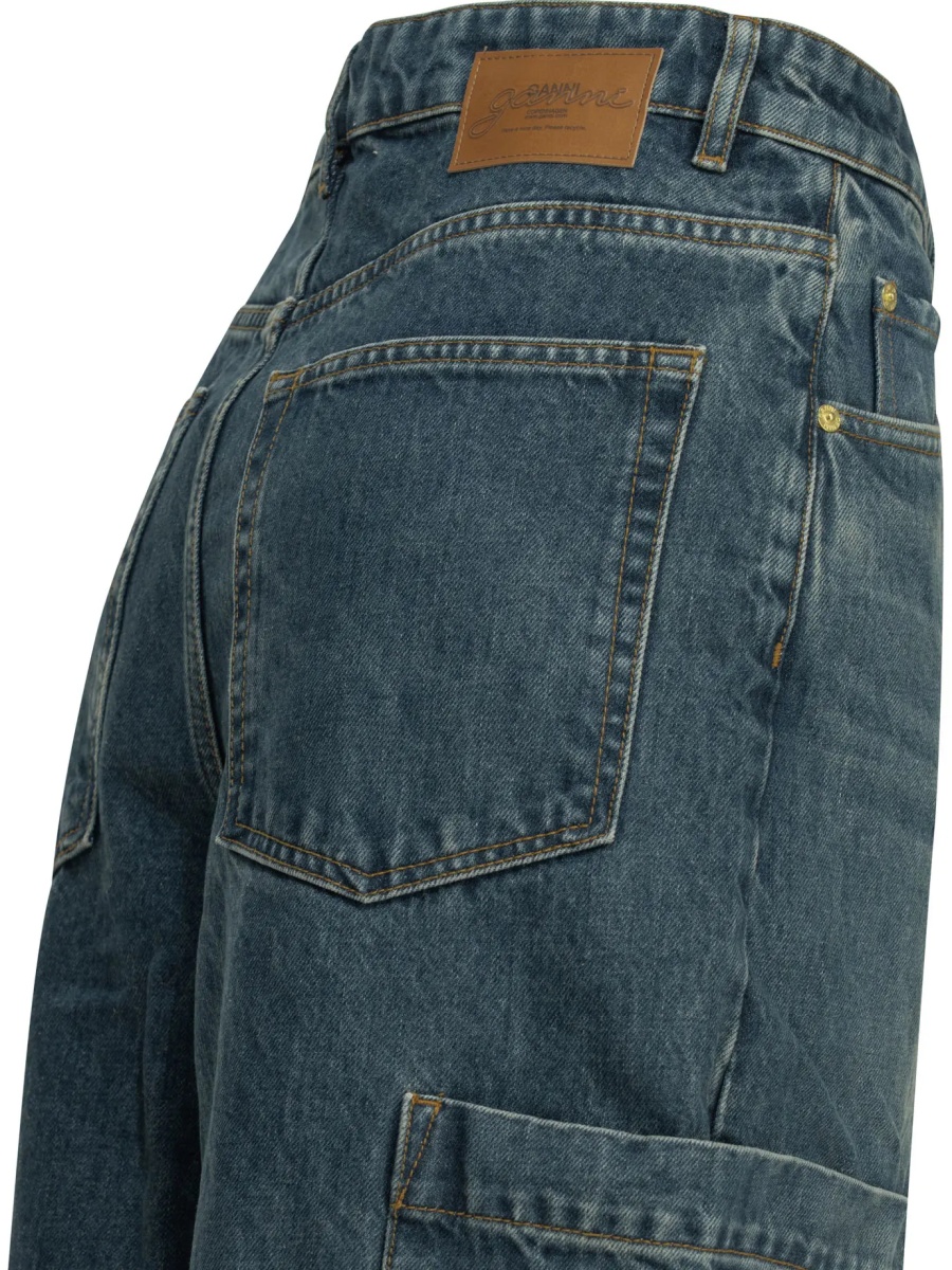 Blugi "Baggy Cargo" wide leg jeans - Img 4