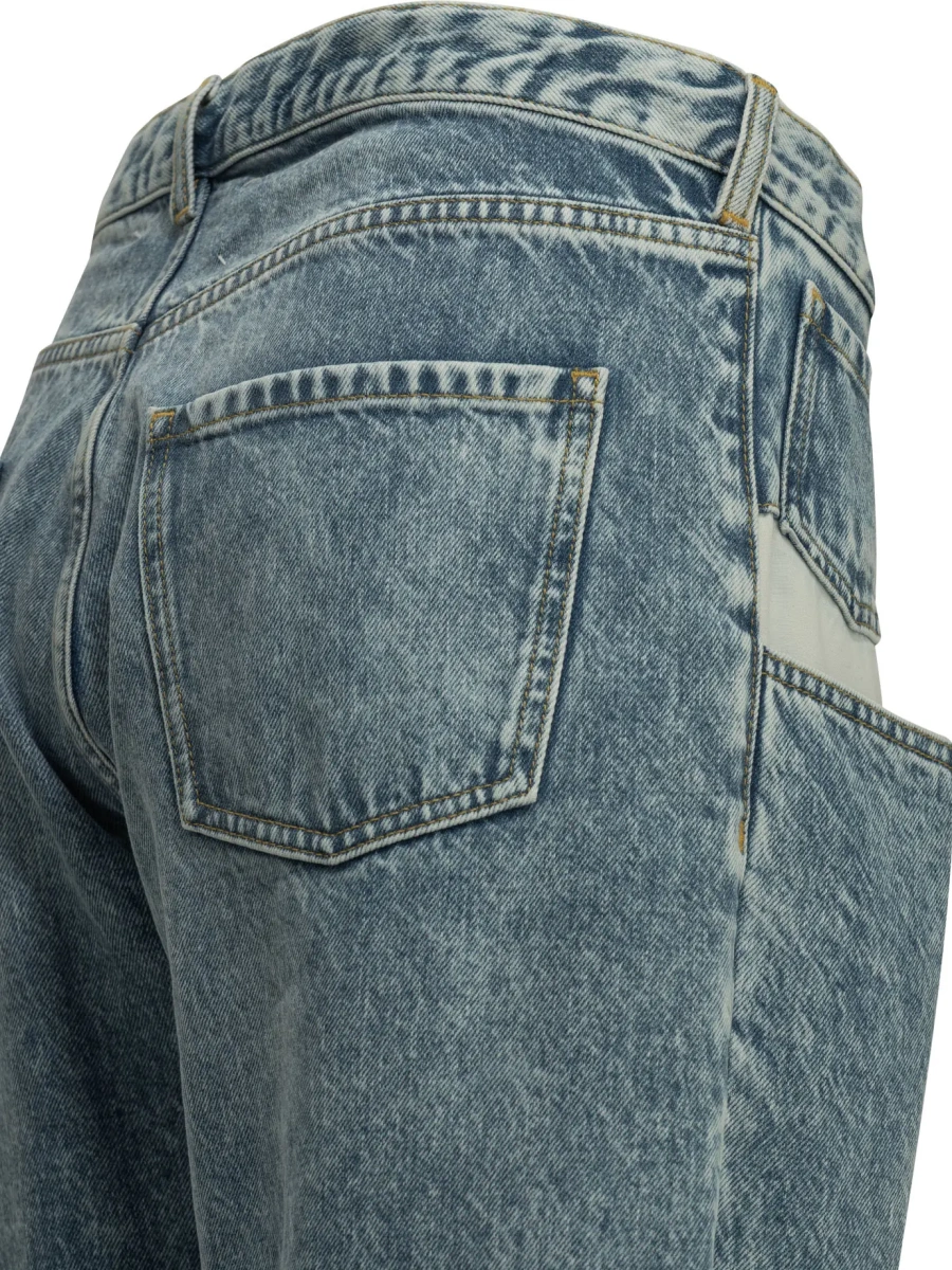 Blugi "Boyfriend" Straight-Leg Jeans - Img 4