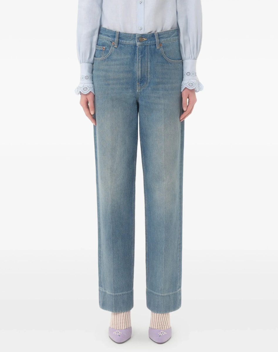 Blugi Chez Valentino Denim Pants - Img 3