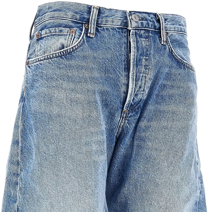 Blugi Cotton denim 'Spiral' jeans - Img 2
