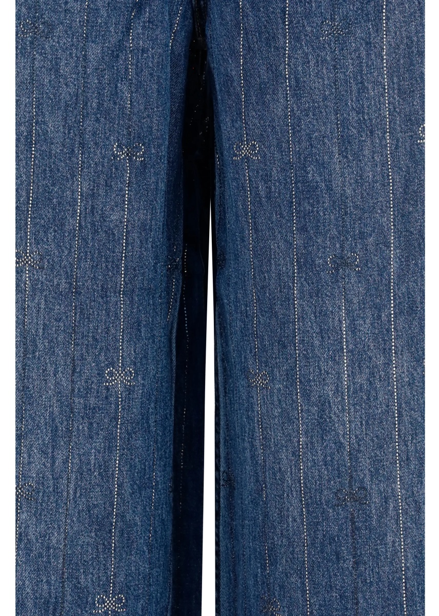 Blugi Crystal-striped Jeans - Img 3
