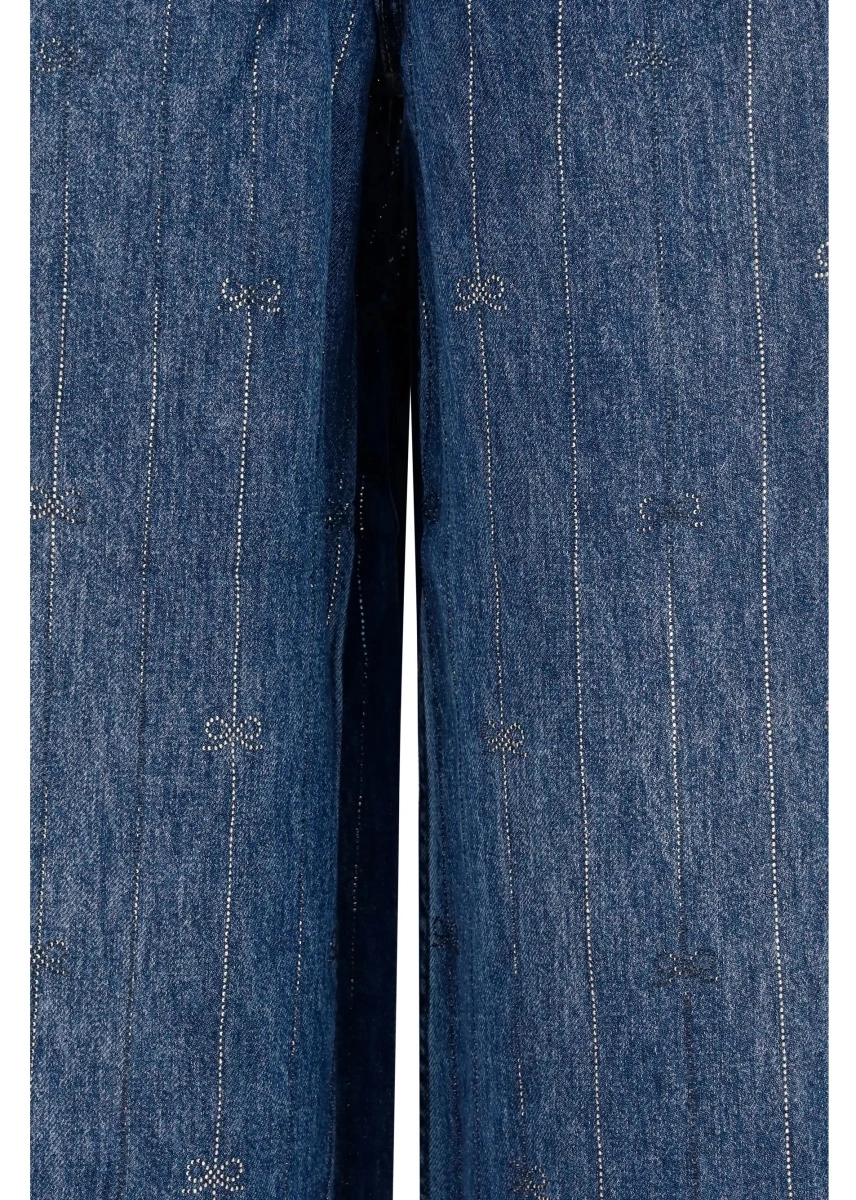 Blugi Crystal-striped Jeans - Img 3