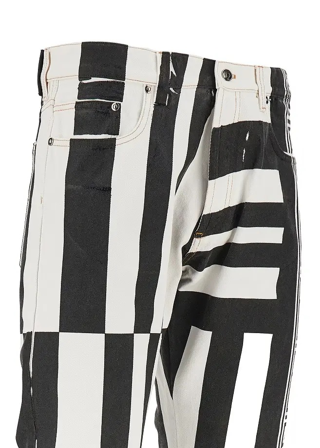 Blugi Denim jeans with Sylvester print - Img 2