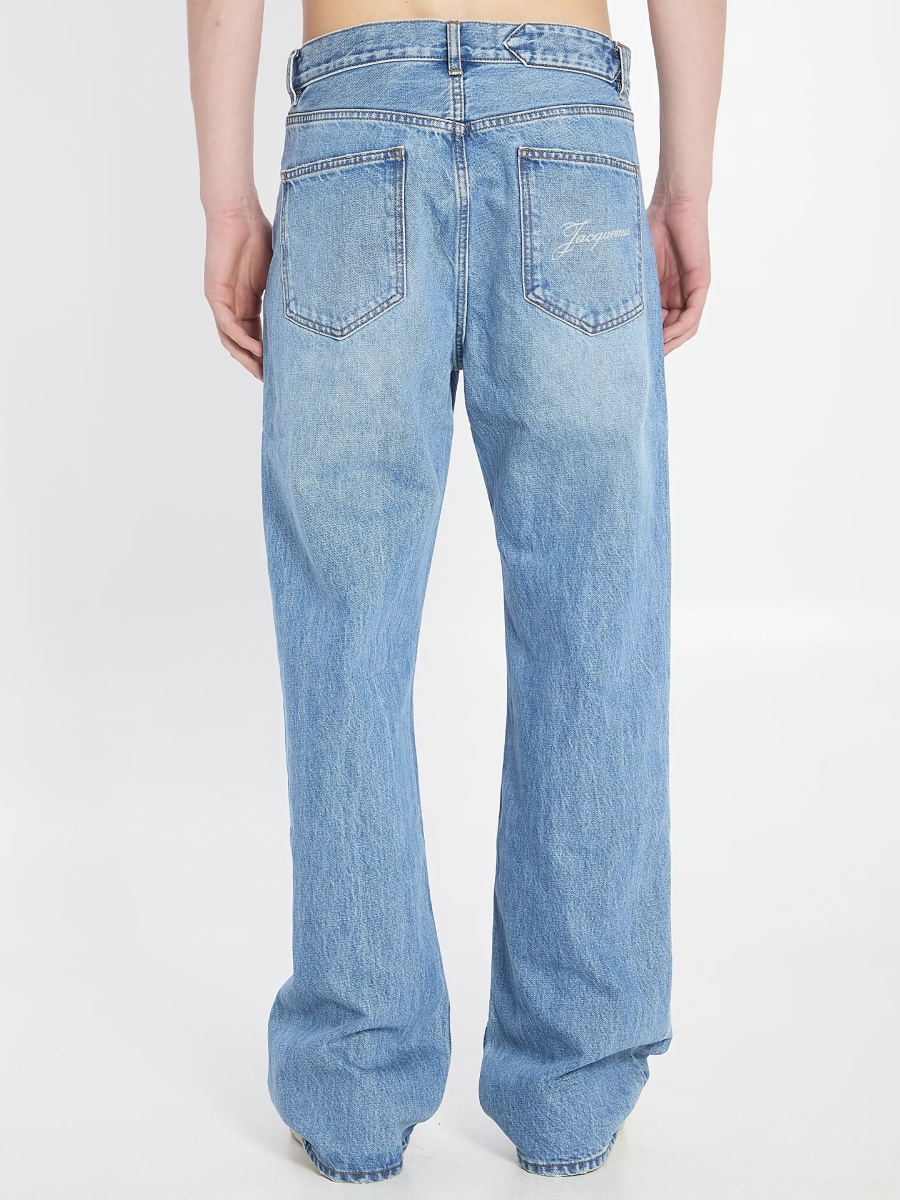 Blugi Denim Pants De-Nimes Droit - Img 4