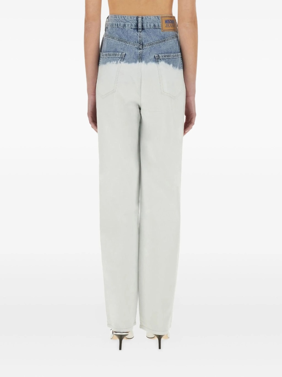 Blugi evazati MOSCHINO JEANS albi - Img 4