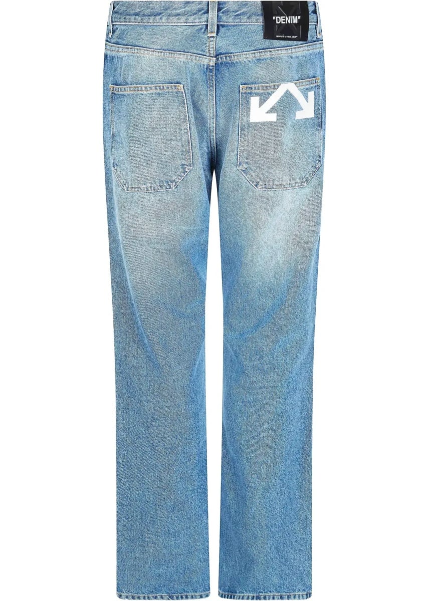 Blugi Half Arrow slim relaxed Jeans - Img 4