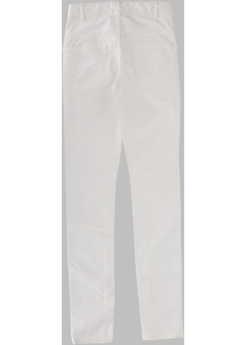 Blugi Jeans In Denim Di Cotone - Img 2