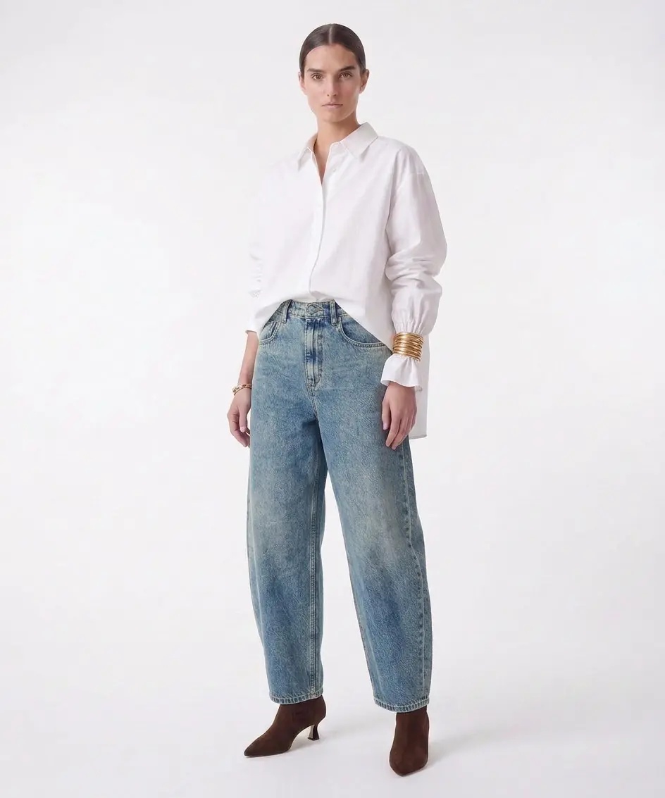 Blugi Jeans loose fit - Img 3