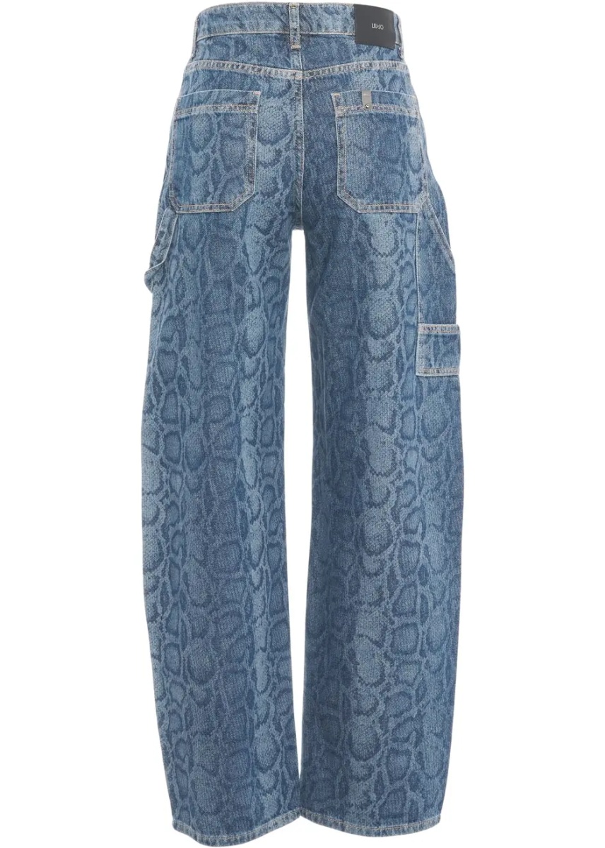 Blugi Jeans with animal print - Img 4