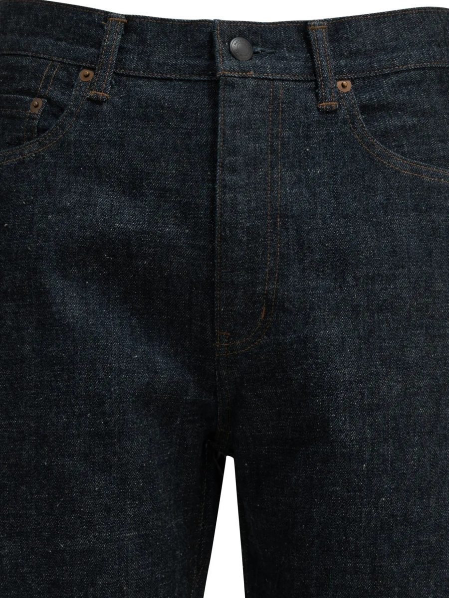 Blugi "Selvage Denim" Straight-Leg Jeans - Img 3
