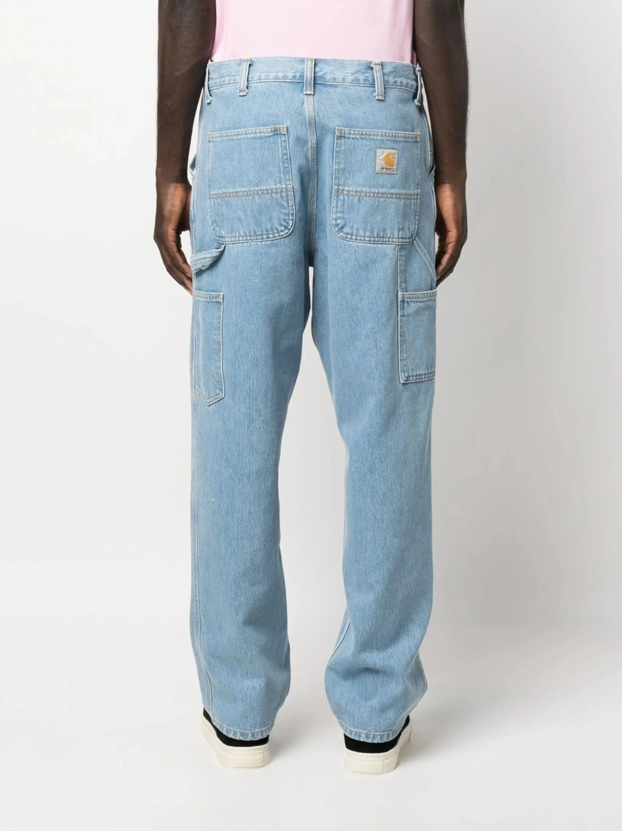 Blugi "Single Knee" Wide Leg Jeans - Img 4