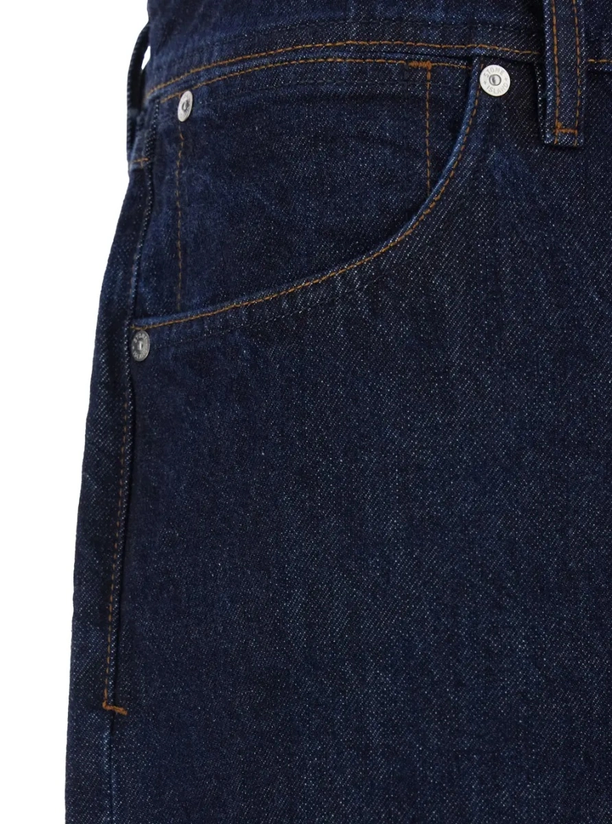 Blugi Stone Island albastri din denim - Img 3